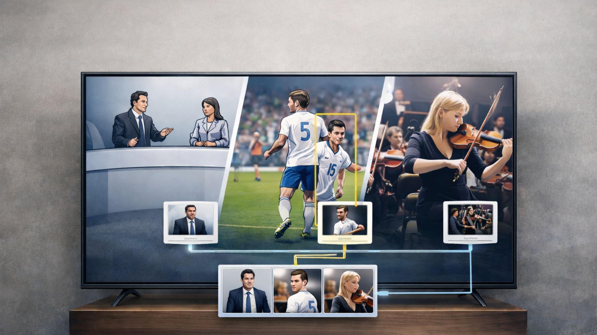 Samsung Interactive content patent